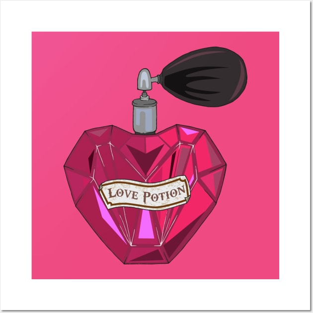 Love Potion Wall Art by MisconceivedFantasy